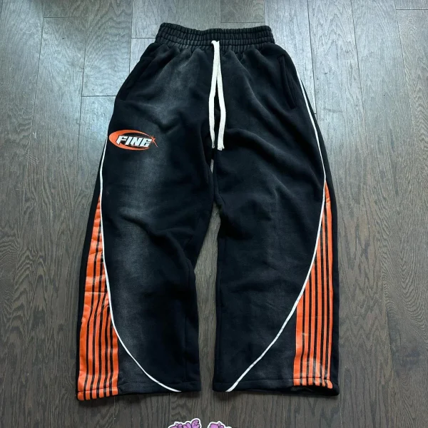 American Fashion Hip Hop Joker Loose Casual Pants Men Street Y2K New Vintage Punk Rock Wide-leg Pants Unisex Harajuku Sell Pants - Image 2